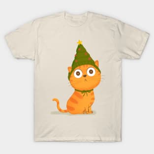 Meowy Christmas Cat! T-Shirt